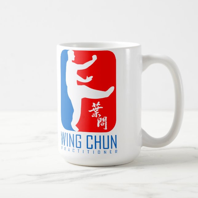Wing Chun Practitioner "Ip Man Style" Coffee Mug (Right)