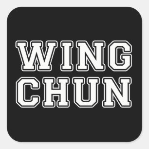 Wing Chun Square Sticker