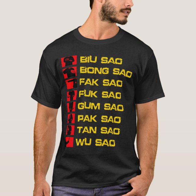 Wing Chun Strikes and Blocks Shirt (Front)