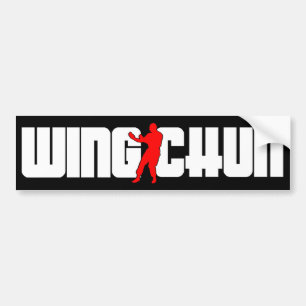 Wing Chun System Bumper Sticker