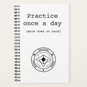 Wing Chun Training Journal Planner
