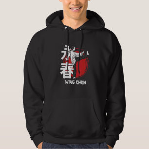 Wing Chun Wing Tsun Kung Fu Mial Combat Sports Clu Hoodie