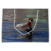 Wing Flapping Wood Duck