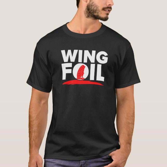 Wing Foil Wingsurf Wingfoil T-Shirt (Front)