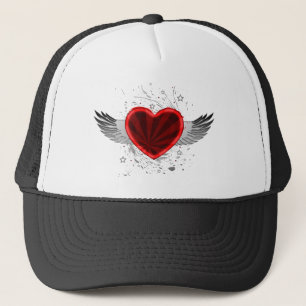Wing Heart Trucker Hat