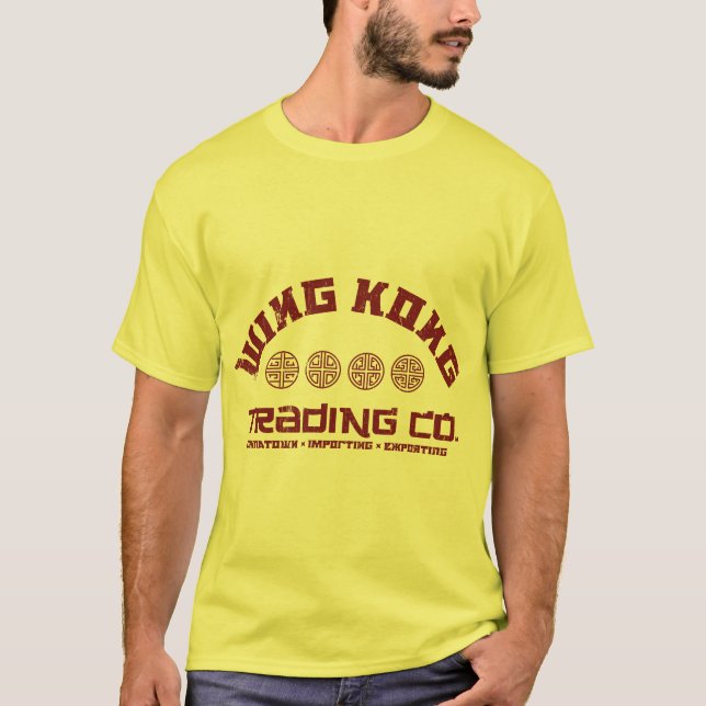 wing kong trading co. big trouble in little china T-Shirt (Front)