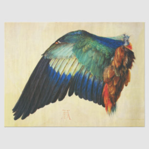WING OF AN EUROPEAN ROLLER Durer Tissue Paper