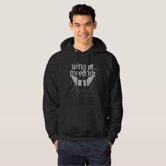 Wing of freedom gothic angel wings aesthetic hoodie