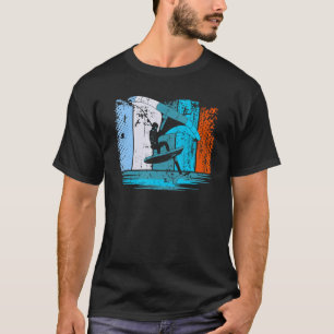 Wing Surf Wing Foil Wingsurfer Retro T-Shirt