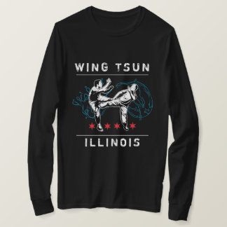 Wing Tsun Illinois - Horizontal Line T-Shirt