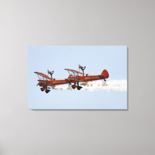 Wing Walkers aerobatic display team Canvas Print