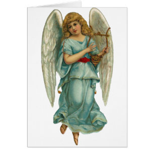 Winged Angel and Harp