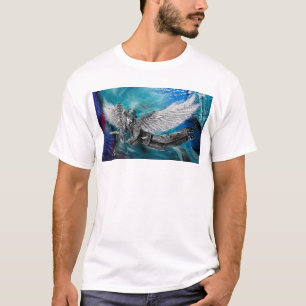 Winged Blue Strings T-Shirt