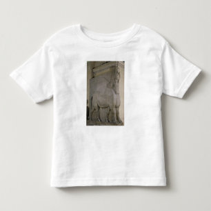 Winged bull at a facade of King Sargon II's Toddler T-Shirt