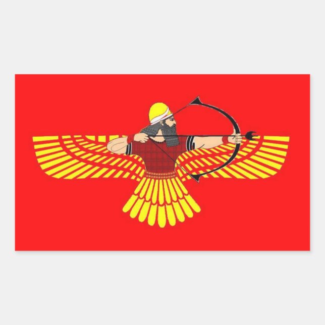 Winged Disc Stickers (Front)