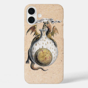 Winged Dragon Crucible Vintage iPhone 16 Plus Case
