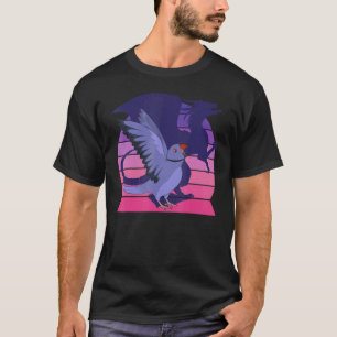 Winged Dragon I Screaming Violet Indian Ringneck P T-Shirt