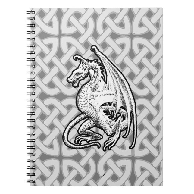 Winged Dragon Spiral Notebook (Front)