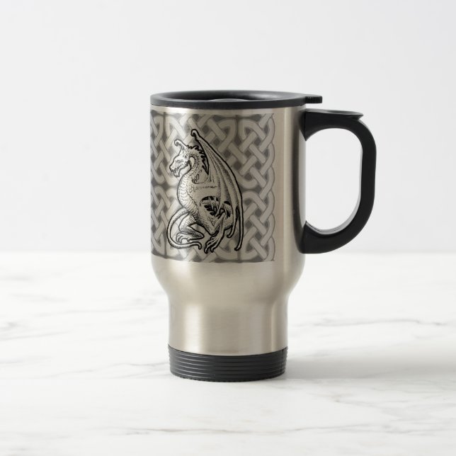Winged Dragon Travel Mug (Right)