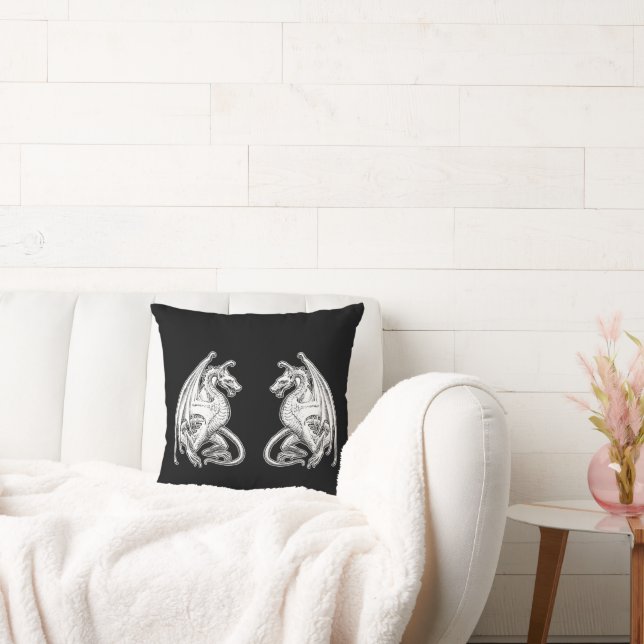 Winged Dragons Cushion (Couch)