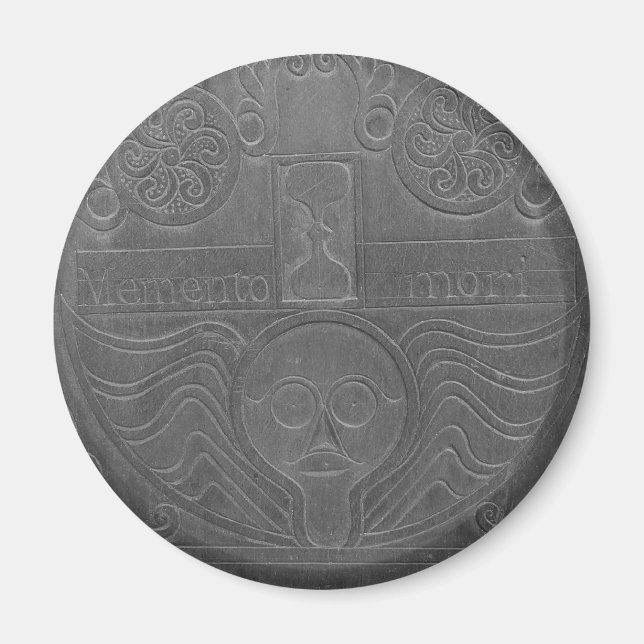 Winged Effigy Magnet Momento Mori (Front)