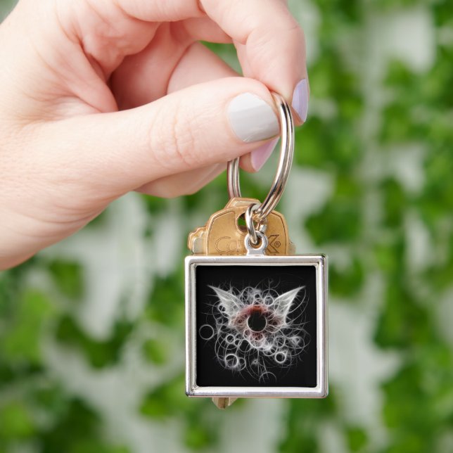 Winged Eye Abstract Key Ring (Hand)