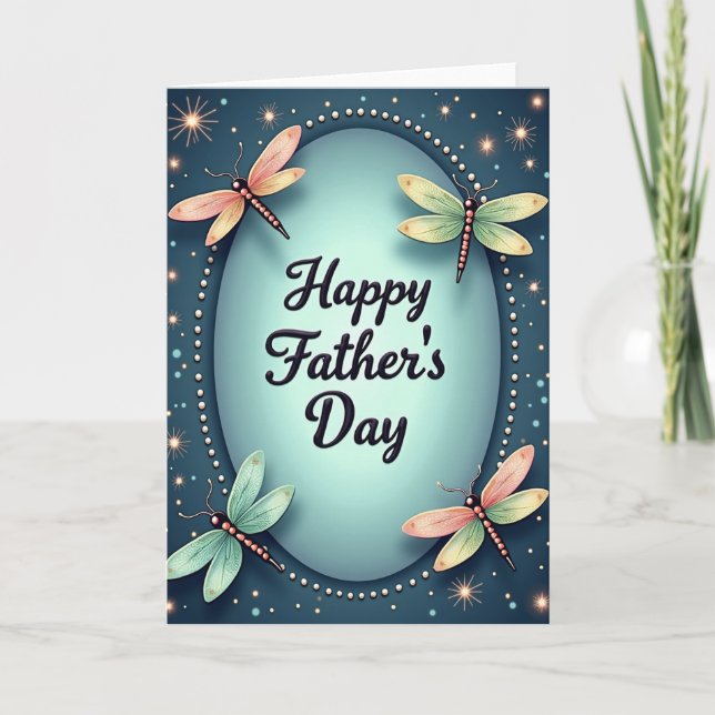 Winged Fathers Day Card (Front)