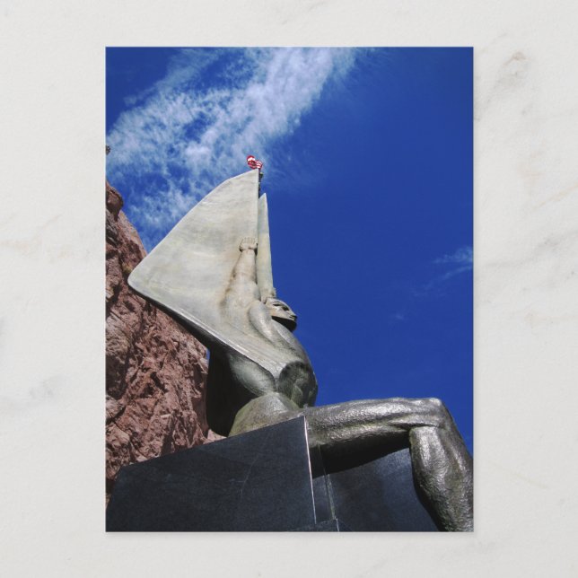 Winged Figure of the Republic 1255 Postcard (Front)