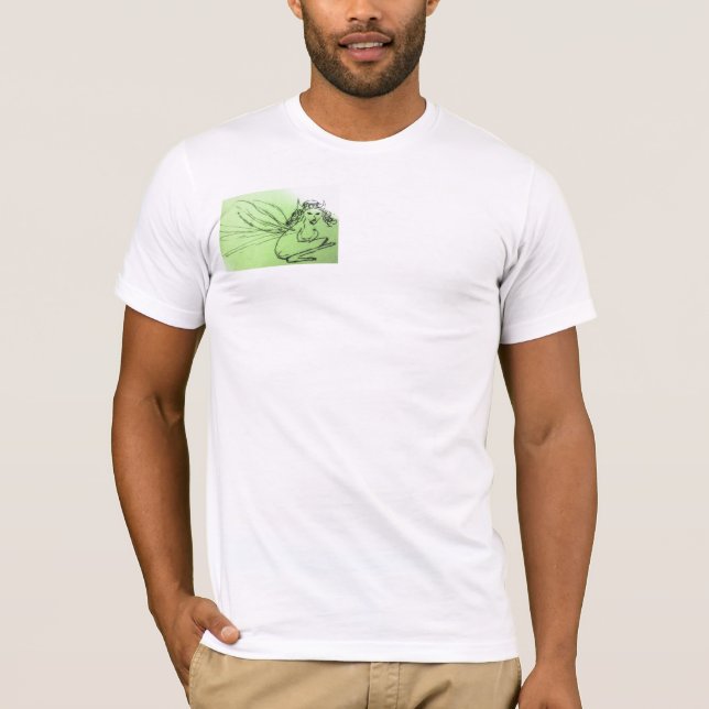 winged green T-Shirt (Front)