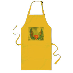 Winged Heart Apron