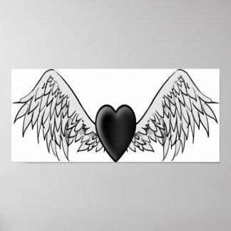 Winged Heart Poster