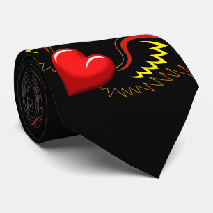 Winged Heart Tie