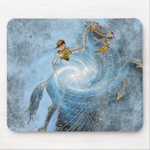 Winged Horse Mouse Pad