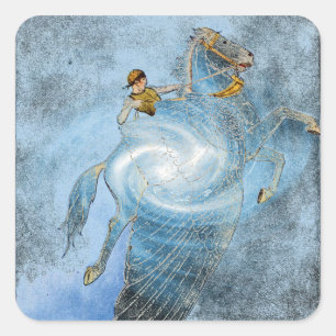Winged Horse Sticker