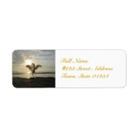 Winged Lion Mailing Labels
