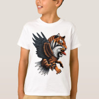 Winged Majesty: The Tiger-Eagle Hybrid