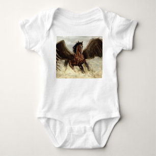 Winged Pegasus Baby Bodysuit