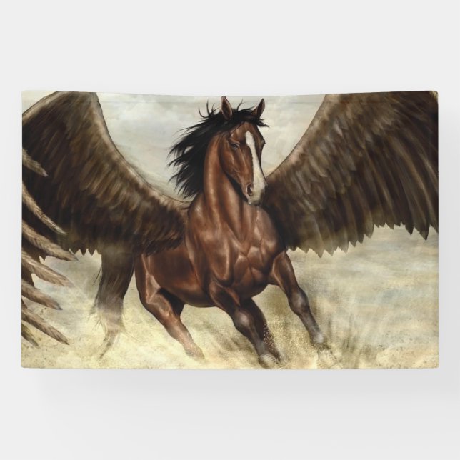 Winged Pegasus   Banner (Horizontal)