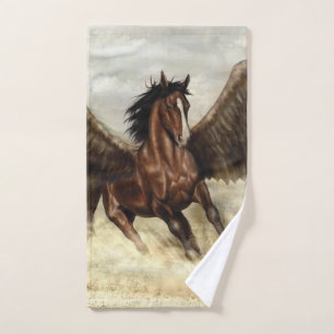Winged Pegasus   Hand Towel