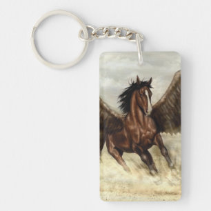 Winged Pegasus   Key Ring