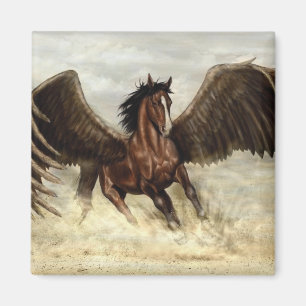 Winged Pegasus   Magnet