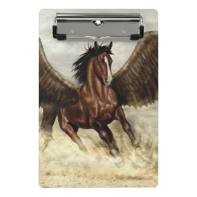 Winged Pegasus   Mini Clipboard (Front)