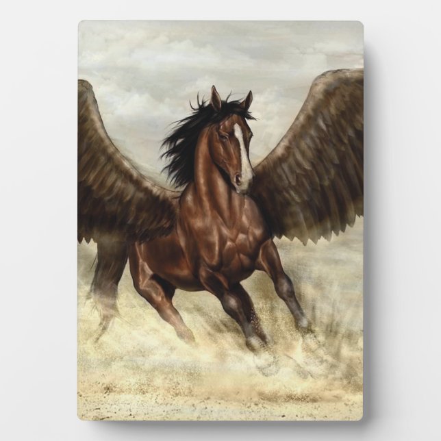 Winged Pegasus   Plaque (Front)