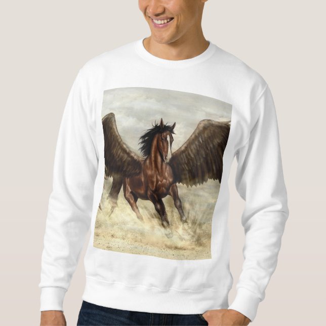 Winged Pegasus  Sweatshirt (Front)