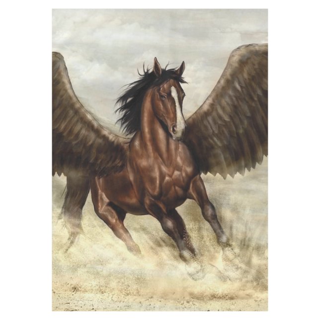Winged Pegasus  Tablecloth (Front)