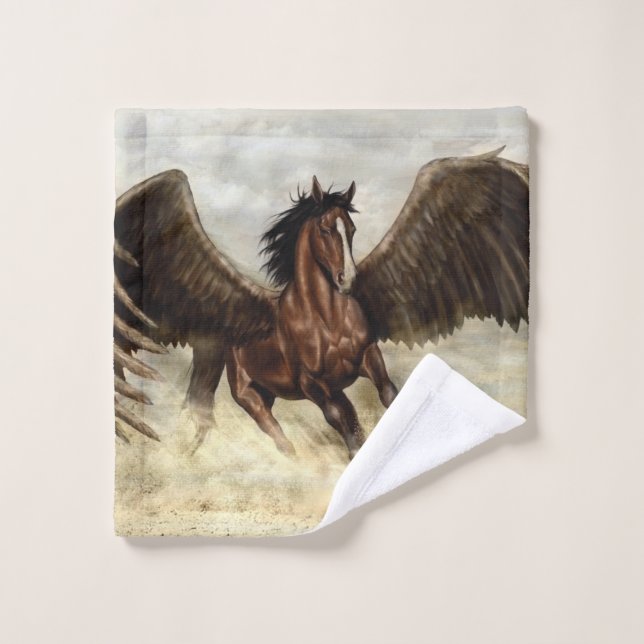 Winged Pegasus   Wash Cloth (Wash Cloth)