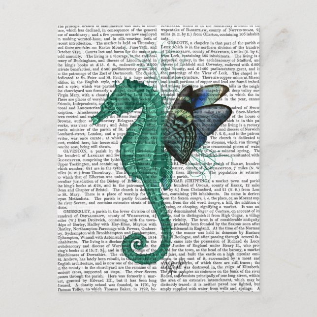 Winged Seahorse Postcard (Front)