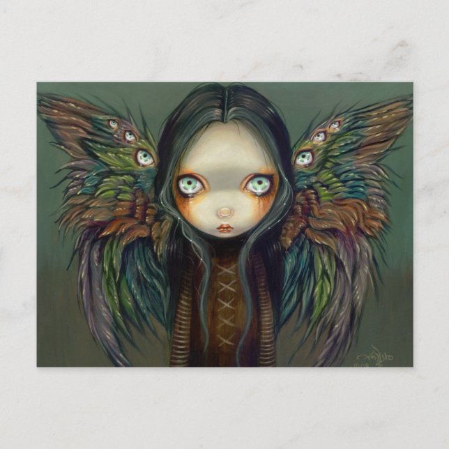 "Winged Seer" Postcard (Front)