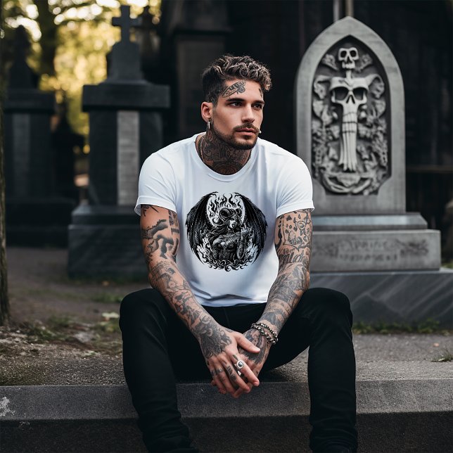 Winged She-Demon T-Shirt (Creator Uploaded)