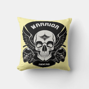 Winged Skull Artwork Cushion